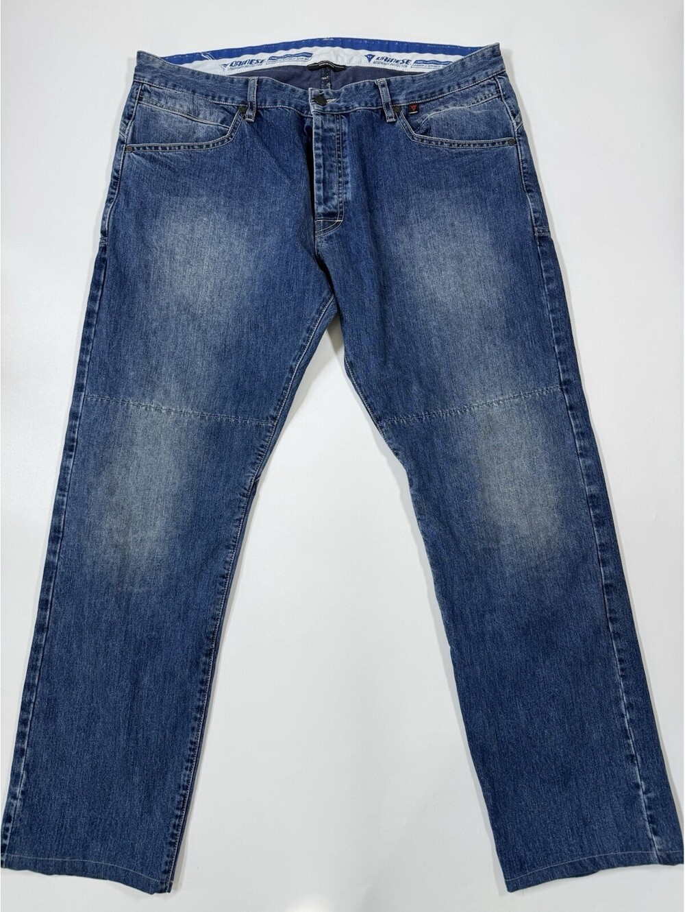 Dainese Bonneville Regular Riding Jeans Mens 40x32 Aramid Made Italy